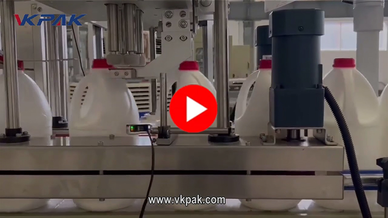 Линия розлива антикоррозионного отбеливателя объемом 1 галлон