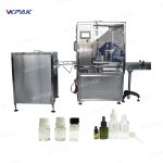 Автоматическая машина для наполнения и укупорки бутылок с жидким маслом для электронных сигарет