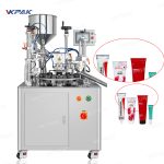 Полуавтоматическая ультразвуковая запайочная машина для наполнения пластиковых ламинированных туб