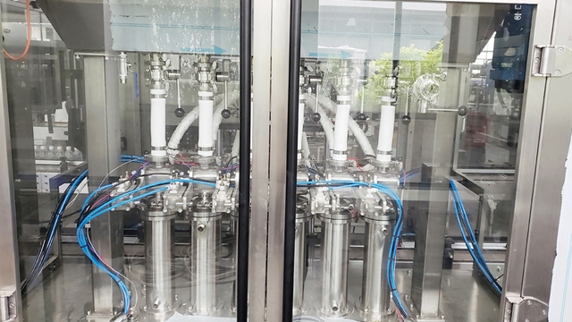 6 головок большой контейнер 5Lжидкость розлив укупорка двухсторонняя