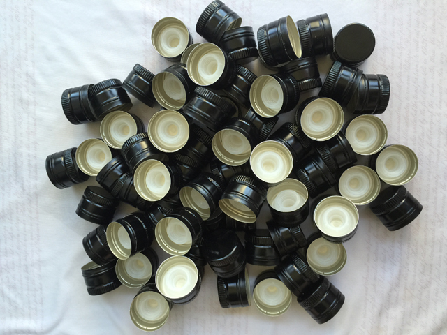 ROPP caps samples sent from USA customer Оборудование для укупорки ROPP SCREW.jpg