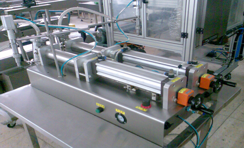 pneumatic filling machine liquid lotion cream пневматическое наполнительное оборудование.jpg
