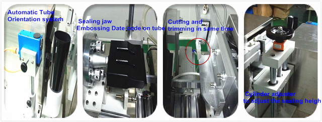 Ultrasound sealing machine for tubes Ультразвуковой запайщик труб