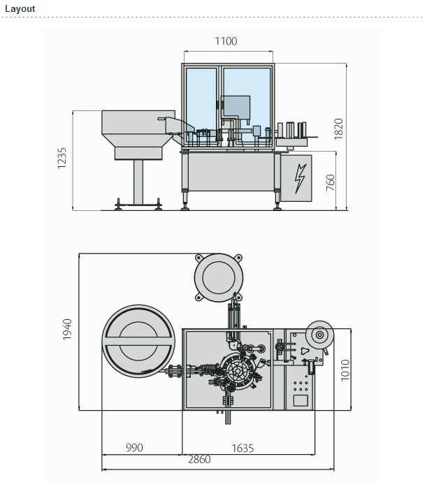 high speed syringe filling closer pharmaceutical equipment макет машины для заполнения и закрытия.jpg