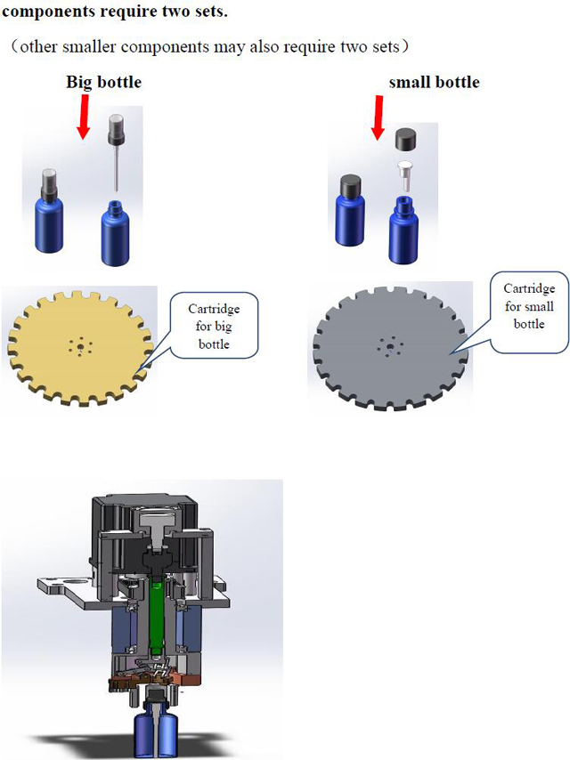 укупорочные головки для укупорочной машины