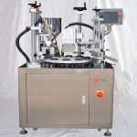 Полуавтоматическое оборудование для наполнения вращающихся труб с ультразвуковой запайкой хвоста