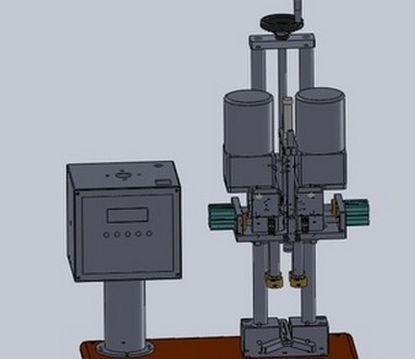 screw capping machine drawing настольный винтовой колпачок.jpg