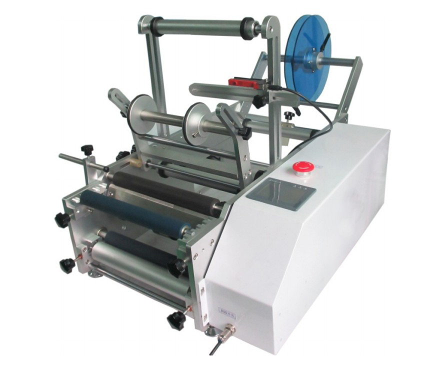 pharmaceutical equipment labeling machine for syringes Машина для этикетирования круглых бутылок.jpg